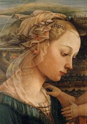Madonna ... (tempera op hout)