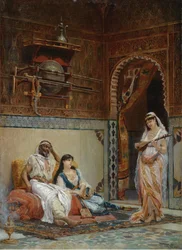 In een harem