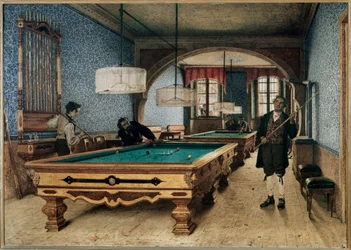 Het biljartspel