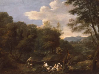 Diana en Actaeon