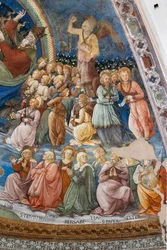 Heiligen en engelen (detail)