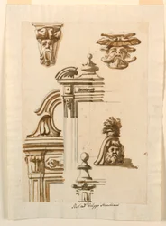 Tekenen, Bouwkunde, 1750-90