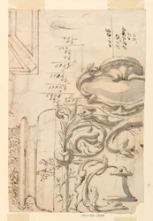 Tekening, Schetsen, ca. 1750
