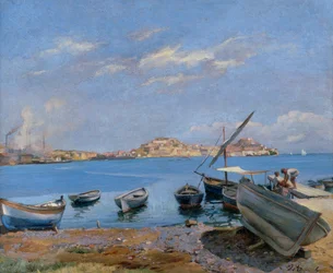 Portoferraio gezien vanaf San Giovanni
