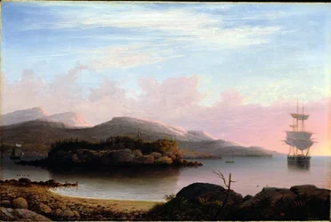 Bij Mount Desert Island, 1856