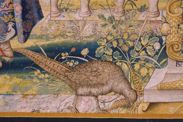 Vertumnus en Pomona: Vertumnus als landbouwer (detail)