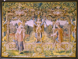 Vertumnus en Pomona: Vertumnus als landbouwer