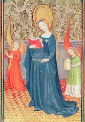St. Cecilia, uit het Getijdenboek van Don Duarte