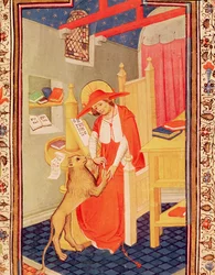 St. Hiëronymus, uit het Getijdenboek van Don Duarte