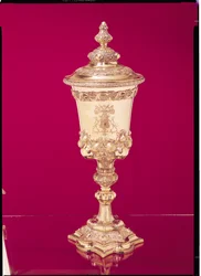 Gildebeker (verguld zilver)