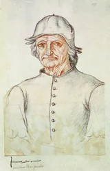 Ms 266 fol.275 Portret van Hieronymus Bosch uit de 
