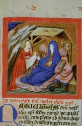 Pagina uit de Legenda Aurea, Brugge, ca. 1400-10