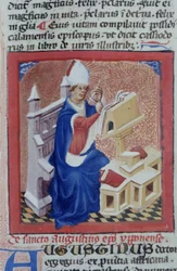 Pagina uit de Legenda Aurea, Brugge, ca. 1400-10