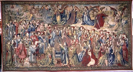 Nathan Berispt David, Wandtapijt van David en Bathseba, c.1510-15