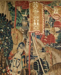 De inname van Tanger. Serie Veroveringen van koning Alfonso I van Portugal