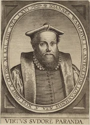 Portret van Jan Wamesius