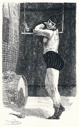 De vrouw met de trapeze, ca. 1875, 1896