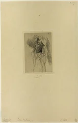 Jonge Bretonse vrouw