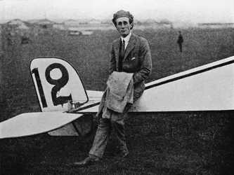 De Lucht Derby: Lord Carbery met zijn Morane-Saulnier eenvleugelvliegtuig, 1914 1934