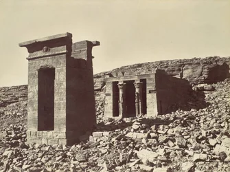 Tempel van Andour, ca. 1870