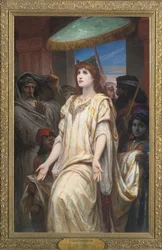Esther voor Ahasveros, 1894