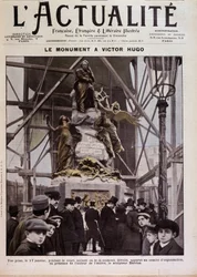 Inhuldiging van het monument voor Victor Hugo door Barrias, Parijs, 17 januari