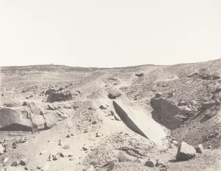 Assouan Syène, Granietgroeven - Oud extractiesysteem, 1851-52, gedrukt 1853-54