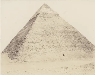 Djizeh Necropolis van Memphis, Piramide van Chephren, 1851-52, gedrukt 1853-54