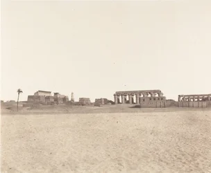Louksor Thebe, Algemeen Uitzicht op de Ruïnes
