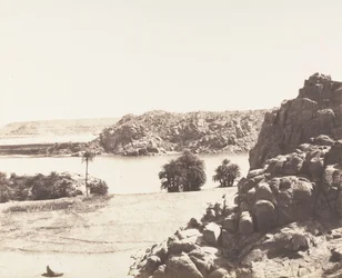 Tâfah, Granieten Rotsen aan de Oevers van de Nijl, 1851-52, gedrukt 1853-54