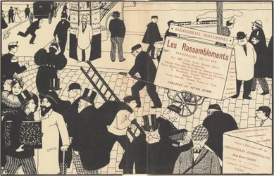 Boekomslag voor "Les Rassemblements"