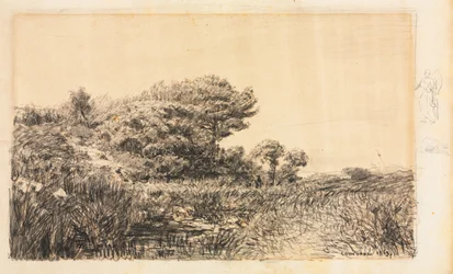 Rand van het moeras bij Couronne, 1863