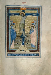 Kruisiging (Cod. Conventi Soppressi, ms. 233, c. 151)