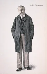 Joris Karl Huysmans (1848-1907) uit 