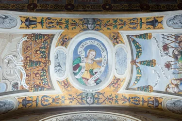Het koor van de nonnen fresco