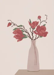Elegante Magnolia-vazen