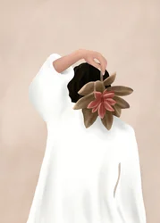 Zachte bloei van vetplanten