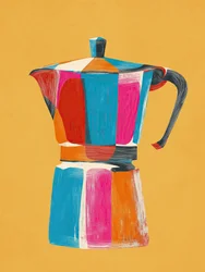 Vibrant Moka-pot