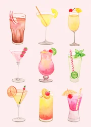 Zomerse cocktails