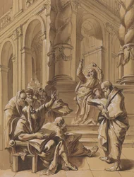 Christus tussen de dokters