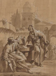 Christus en de vrouw van Samaria