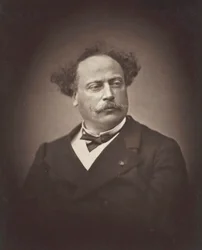 Alexandre Dumas, fils Franse romanschrijver en toneelschrijver, 1824-1895.