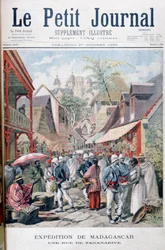 Tananarive Antananarivo, hoofdstad van Madagaskar, 1895