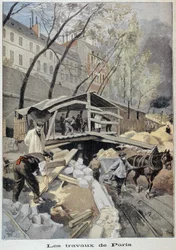 Chantier dans Paris - in 