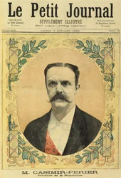 Monsieur Jean Casimir-Perier (1847-1907) uit Le Petit Journal, 9 juli 1894