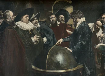 De astronoom (Gravure)