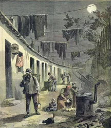 De voddenrapers van Parijs, illustratie uit de geïllustreerde bijlage van Le Petit Journal, 27 augustus 1892