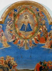 Het Laatste Oordeel, Christus in zijn glorie (fresco)