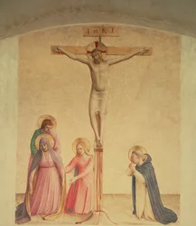Kruisiging, ca. 1438-45 (fresco)