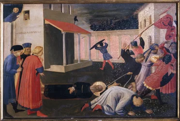 Het martelaarschap van Sint Marcus. Tabernakel van de Linaioli